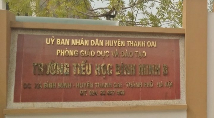 CÔNG TÁC TUYỂN SINH TRỰC TUYẾN CỦA TRƯỜNG TIỂU HỌC BÌNH MINH B  NĂM HỌC 2021-2022