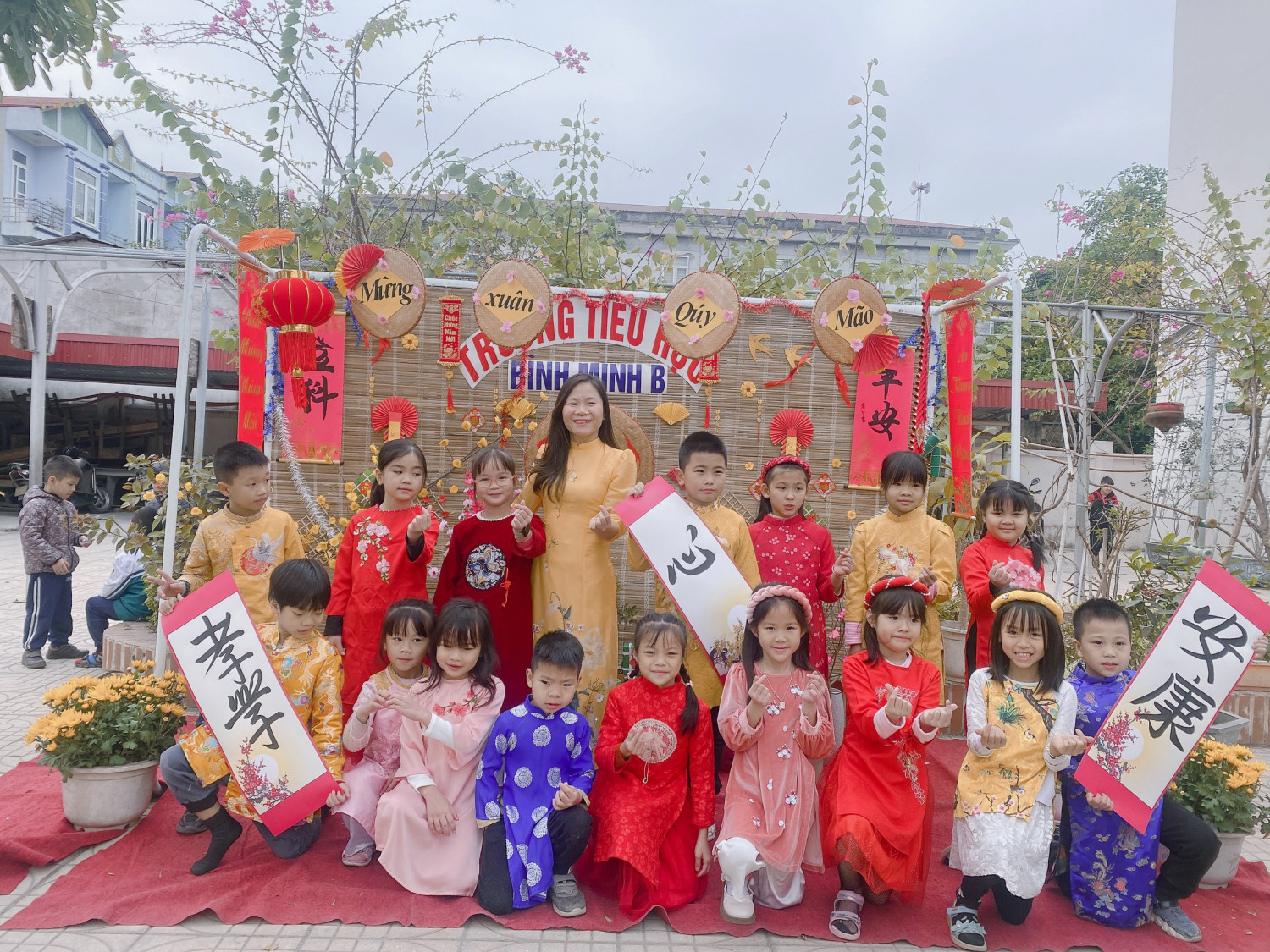 “Xuân âm áp - Tết yêu thương” Tết Quý Mão Năm 2023  Trường Tiểu học Bình Minh B
