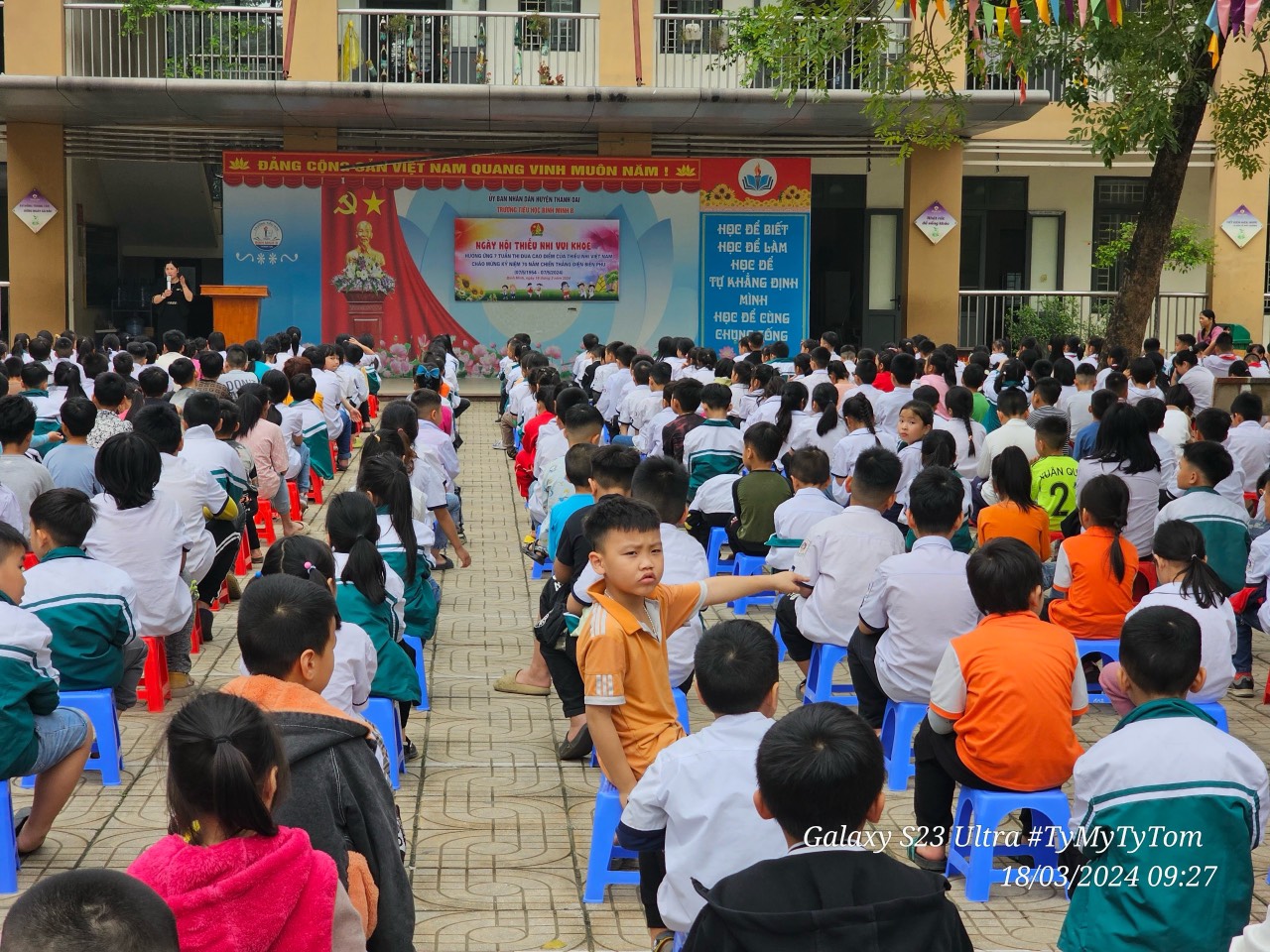 Ngày hội thiếu nhi vui khỏe